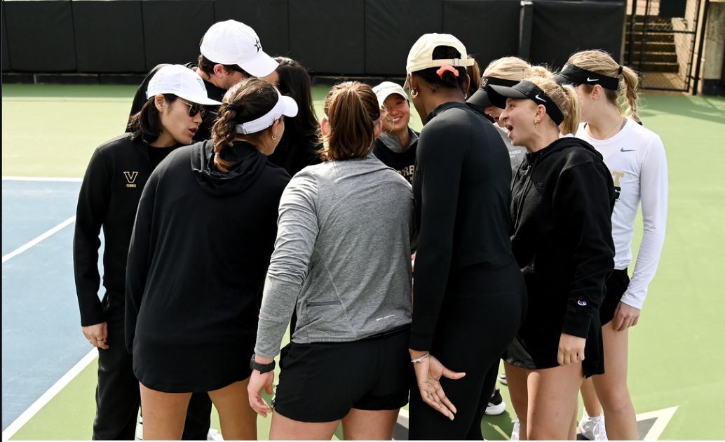 Vanderbilt Womens Tennis dropped weekend matches to Georgia and Tennessee. (Vanderbilt Athletics)